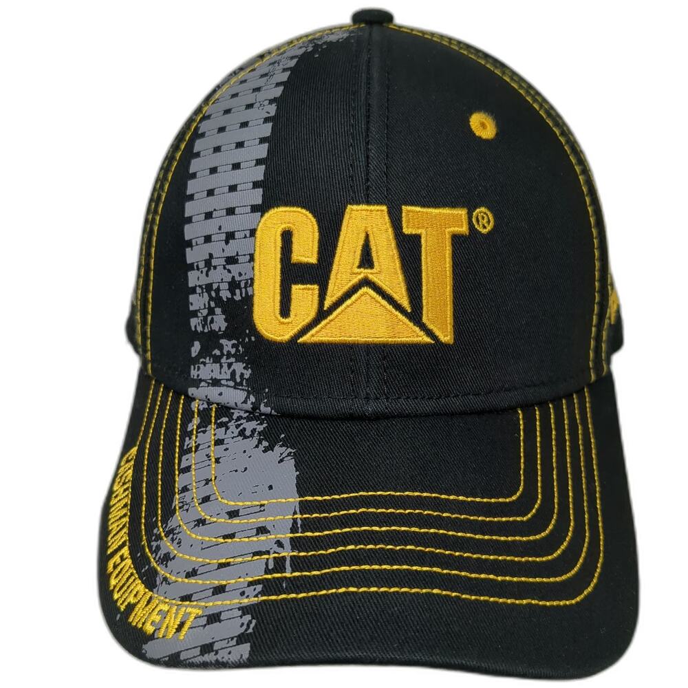 Caterpillar Snapback Hat Black One Size MD6250 Drill Rig Cashman Equipment